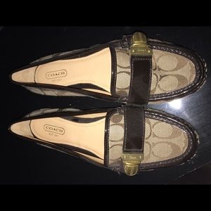 Coach size 8 loafers